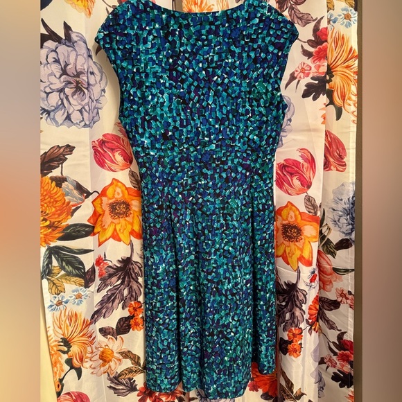 Lauren Ralph Lauren Midi Geometric Dress - Picture 6 of 7